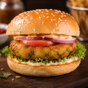 Aloo Tikki Burger