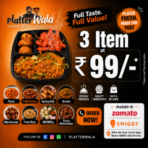 Any 3 Item At ₹99