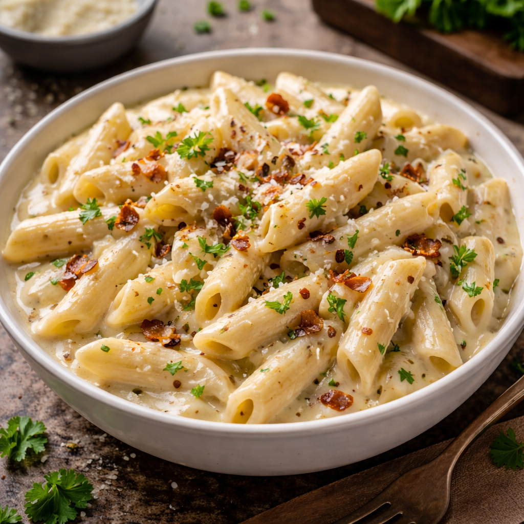 White Sauce Pasta (Half)